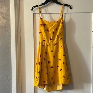 Dress Forum Yellow Floral Dress